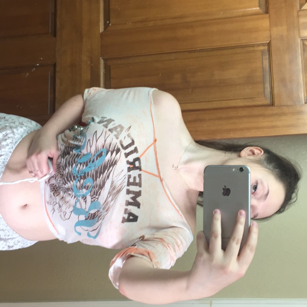 Buckle off the shoulder crop top